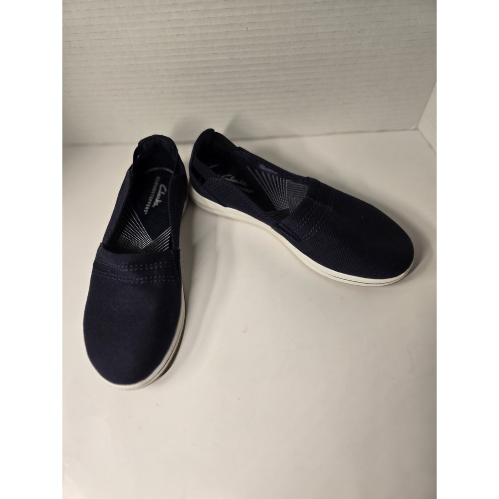 Cloudsteppers by Clarks Womens Size 6.5 M Dark Navy Comfort Shoe